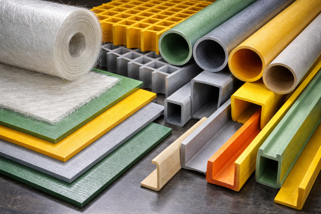 Material Fiberglass